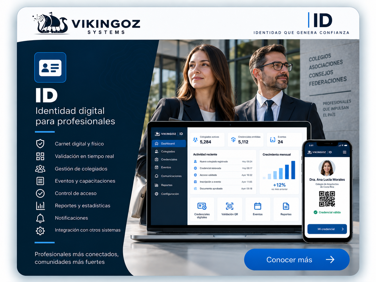 Vikingoz ID · Identidad digital para profesionales