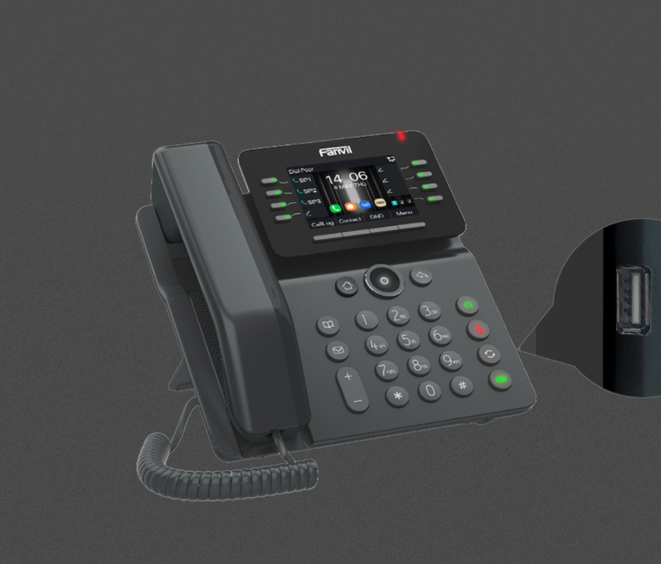 Teléfono IP Fanvil V63