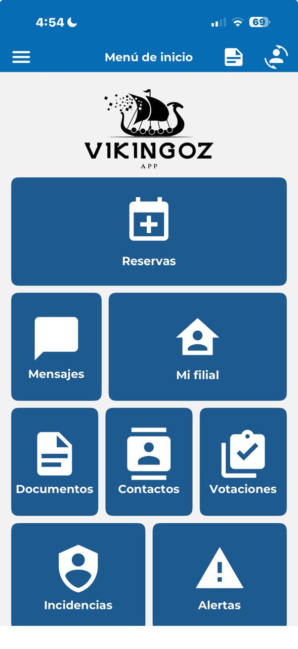 Aplicación nativa Residence para residentes