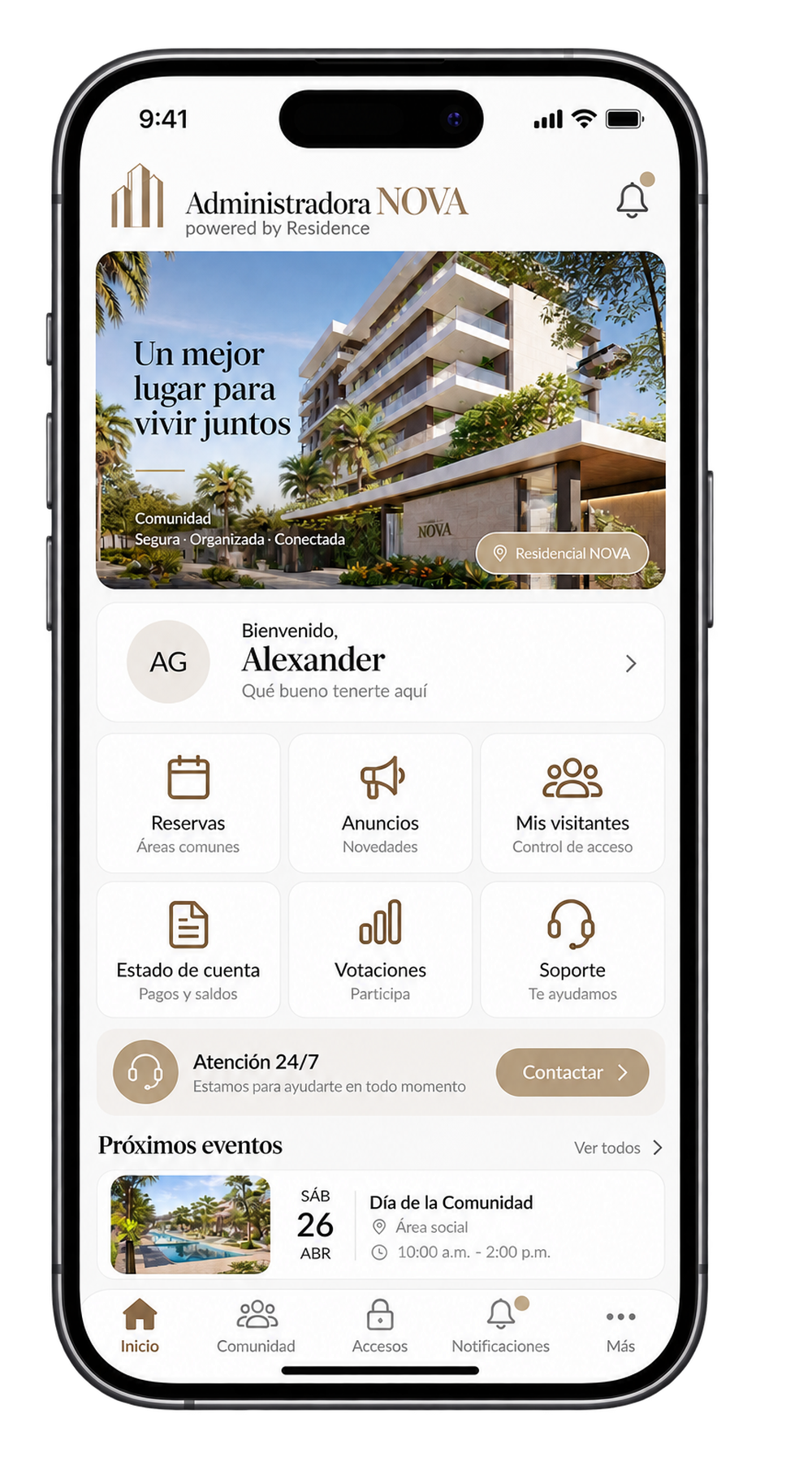 Administradora NOVA · Residence