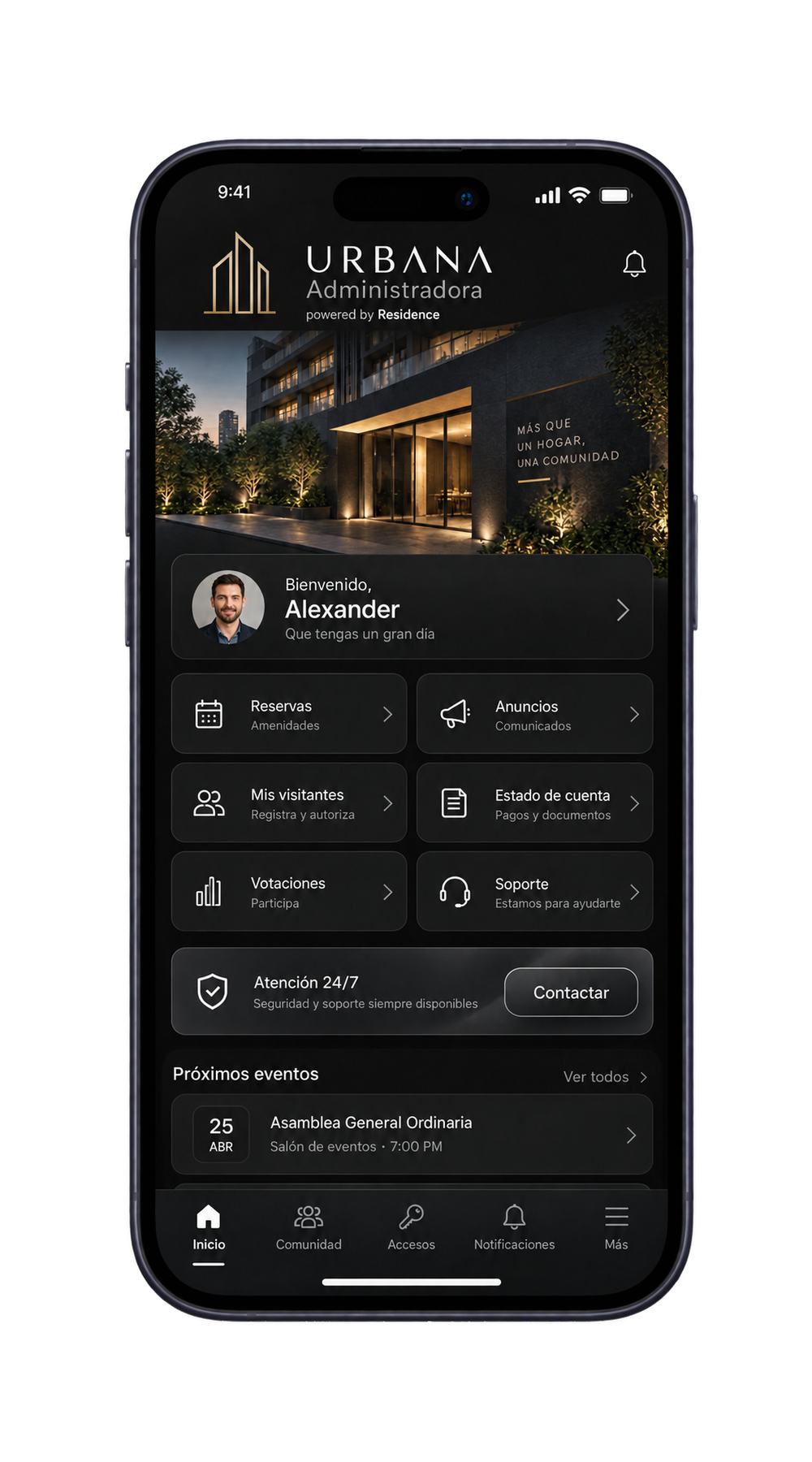 URBANA Administradora · Residence
